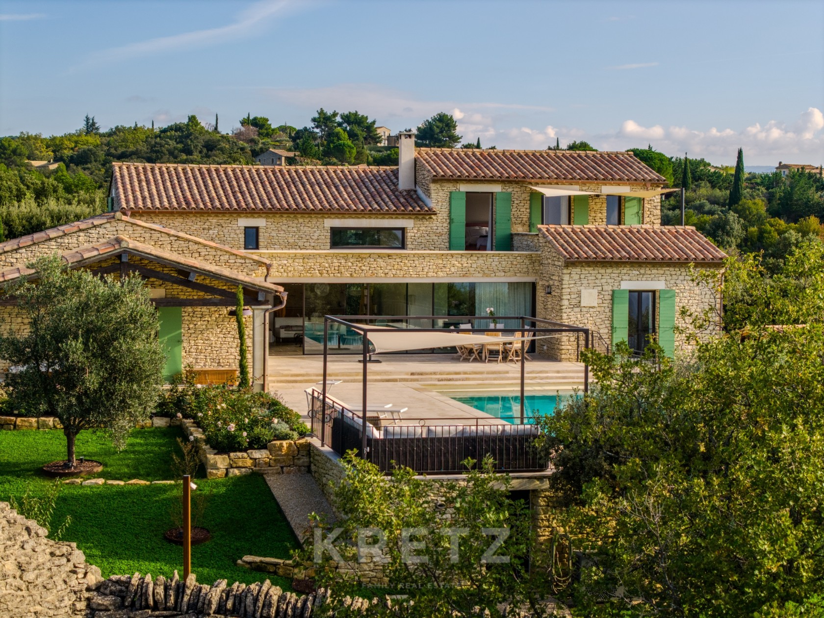 Villa With Spectacular Panoramic View Of The Luberon - Kretz